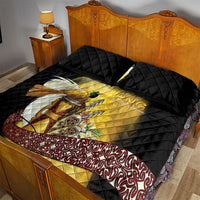 Papua New Guinea Quilt Bed Set 50 Years Of Independence LT05 - Polynesian Pride