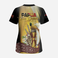 Papua New Guinea Scrub Top Independence Day Unique Style LT05 - Polynesian Pride