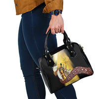 Papua New Guinea Shoulder Handbag 50 Years Of Independence - Polynesian Pride