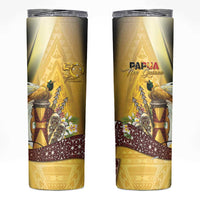 Papua New Guinea Skinny Tumbler Independence Day Unique Style LT05 Gold - Polynesian Pride