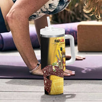 Papua New Guinea Tumbler With Handle 50 Years Of Independence - Polynesian Pride