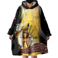 Papua New Guinea Wearable Blanket Hoodie Independence Day Unique Style LT05 - Polynesian Pride