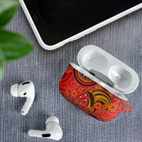 Papua New Guinea AirPods Case Birds Of Paradise With Aboriginal Pattern LT05 - Polynesian Pride