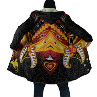 Papua New Guinea Independence Day Cloak Tribal Mask LT05 - Polynesian Pride