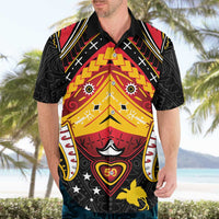Papua New Guinea Independence Day Hawaiian Shirt Tribal Mask LT05 - Polynesian Pride