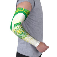 Kuki Independence 2026 Arm Sleeves Cook Islands 15 Finest White Version