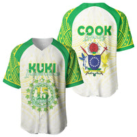 Kuki Independence 2026 Baseball Jersey Cook Islands 15 Finest White Version