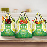 Kuki Independence 2026 Grocery Bag Cook Islands 15 Finest Green Version