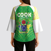 Kuki Independence 2026 Kimono Sleeve Blouse Cook Islands 15 Finest Green Version