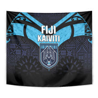 Fiji Kaiviti Rugby Tapestry Fiji Tapa Pattern