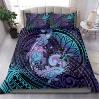 Hawaii Makahiki Turtle Bedding Set Spiral Polynesian Tattoo LT05 - Polynesian Pride