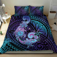 Hawaii Makahiki Turtle Bedding Set Spiral Polynesian Tattoo LT05 - Polynesian Pride