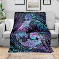 Hawaii Makahiki Turtle Blanket Spiral Polynesian Tattoo LT05 - Polynesian Pride