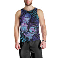Hawaii Makahiki Turtle Men Tank Top Spiral Polynesian Tattoo LT05 - Polynesian Pride