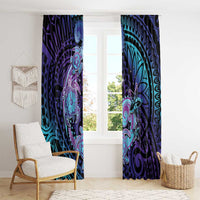 Hawaii Makahiki Turtle Window Curtain Spiral Polynesian Tattoo LT05 - Polynesian Pride