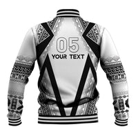 Custom Bula Fiji Football Baseball Jacket Go Champions - Polynesian Pride