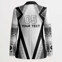 Custom Bula Fiji Football Blazer Go Champions - Polynesian Pride