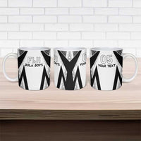 Custom Bula Fiji Football Ceramic Mug Go Champions - Polynesian Pride