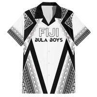 Custom Bula Fiji Football Family Matching Short Sleeve Bodycon Dress and Hawaiian Shirt Go Champions - Polynesian Pride