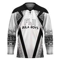 Custom Bula Fiji Football Hockey Jersey Go Champions LT05 Unisex White - Polynesian Pride