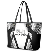 Bula Fiji Football Leather Tote Bag Go Champions - Polynesian Pride