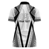 Custom Bula Fiji Football Women Polo Shirt Go Champions - Polynesian Pride