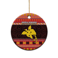 Papua New Guinea Christmas Ceramic Ornament Santa Raggiana LT05 - Polynesian Pride