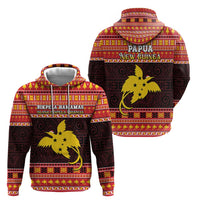 Papua New Guinea Christmas Hoodie Santa Raggiana LT05 - Polynesian Pride