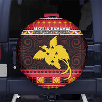 Papua New Guinea Christmas Spare Tire Cover Santa Raggiana LT05 - Polynesian Pride