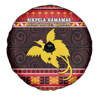 Papua New Guinea Christmas Spare Tire Cover Santa Raggiana LT05 - Polynesian Pride