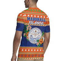 Marshall Islands Christmas Rugby Jersey Marshallese Seal Meddi Kirijmoj LT05 - Polynesian Pride