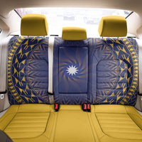 Nauru Angam Day Back Car Seat Cover Polynesian Tribal Pattern Unique Style - Polynesian Pride