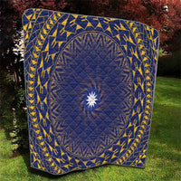 Nauru Angam Day Quilt Polynesian Tribal Pattern Unique Style - Polynesian Pride