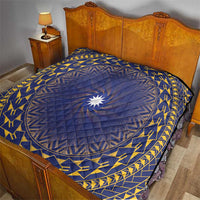 Nauru Angam Day Quilt Polynesian Tribal Pattern Unique Style - Polynesian Pride