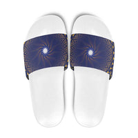 Nauru Angam Day Slide Sandals Polynesian Tribal Pattern Unique Style - Polynesian Pride