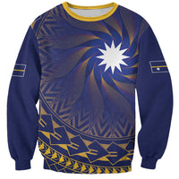 Nauru Angam Day Sweatshirt Polynesian Tribal Pattern Unique Style - Polynesian Pride