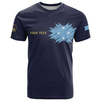 Personalised Federated States Of Micronesia T Shirt FSM Passport - Polynesian Pride