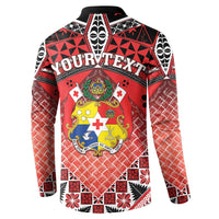 Personalised Tonga Constitution Day Button Sweatshirt 150 Years Jubilee - Polynesian Pride