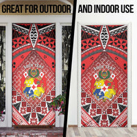 Personalised Tonga Constitution Day Door Cover 150 Years Jubilee - Polynesian Pride