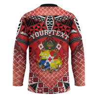 Personalised Tonga Constitution Day Hockey Jersey 150 Years Jubilee LT05 - Polynesian Pride
