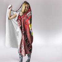 Tonga Constitution Day Hooded Blanket 150 Years Jubilee - Polynesian Pride