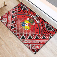 Tonga Constitution Day Rubber Doormat 150 Years Jubilee - Polynesian Pride
