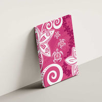 Polynesia Canvas Wall Art Pink Tribal Turtle Floral Pattern LT05 - Polynesian Pride