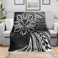 Hawaii And Philippines Blanket Kanaka Maoli With Tribal Sun Together Black