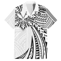 Hawaii And Philippines Hawaiian Shirt Kanaka Maoli With Tribal Sun Together White