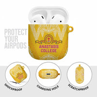 Anastasis College AirPods Case Tonga Ngatu Pattern LT05 - Polynesian Pride