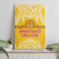Anastasis College Canvas Wall Art Tonga Ngatu Pattern LT05 - Polynesian Pride