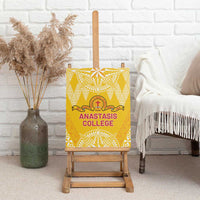 Anastasis College Canvas Wall Art Tonga Ngatu Pattern LT05 - Polynesian Pride