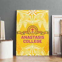 Anastasis College Canvas Wall Art Tonga Ngatu Pattern LT05 - Polynesian Pride