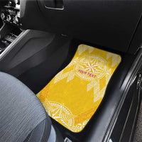 Personalised Anastasis College Car Mats Tonga Ngatu Pattern LT05 - Polynesian Pride